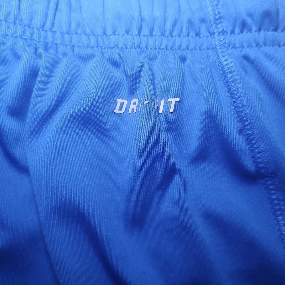 Nike Dri-FIT Mens Royal‎ Blue Basketball Athletic Shorts XL Pockets Drawstring
